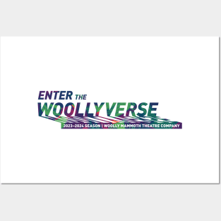 Woollyverse Logo Paint 1 Posters and Art